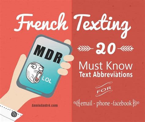20 Useful French Texting Abbreviations For Messaging Facebook And Email