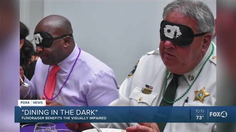 Dining In The Dark Fundraiser Benefits The Visually Impaired