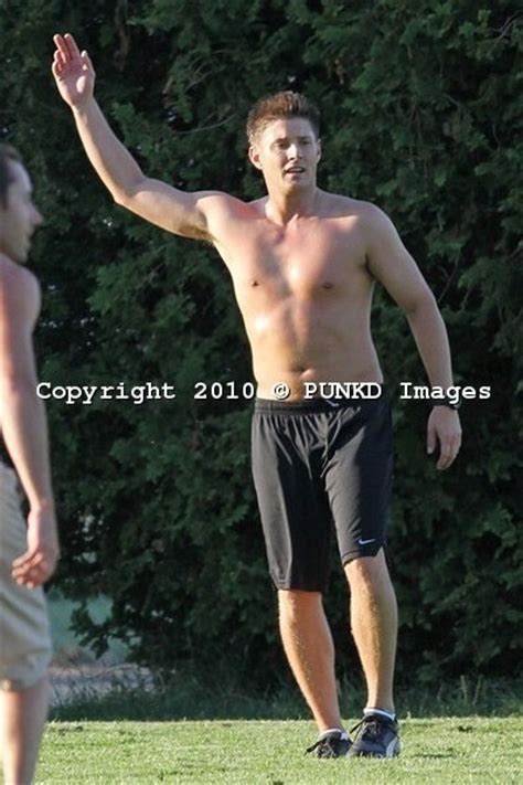 Soccer Shirtless Jensen Ackles Photo Fanpop