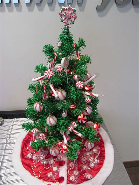 Peppermint Christmas Tree Diy Mini Tree Peppermint Christmas