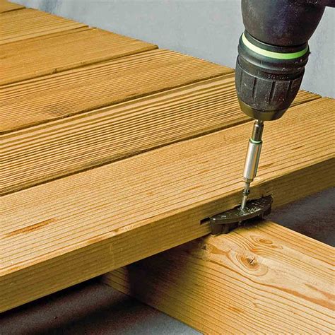 Knapp® Hidden Deck Fasteners Invisible And Durable Solutions
