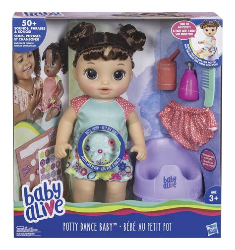 Baby Alive Potty Dance Baby Doll Brunette Canadian Tire