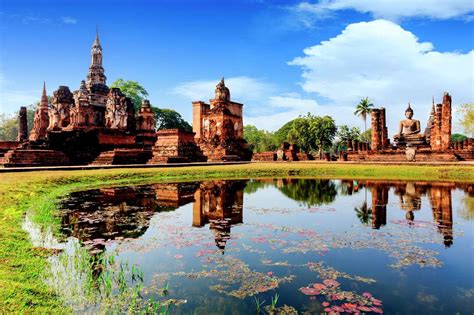 Ruins In The City Of Sukhothai Thailand Epuzzle Photo Puzzle