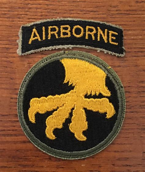 82nd 17th And 11th Airborne Division Patches