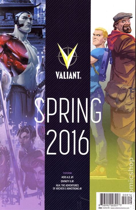 Valiant Spring Preview 2016 Valiant Comic Books