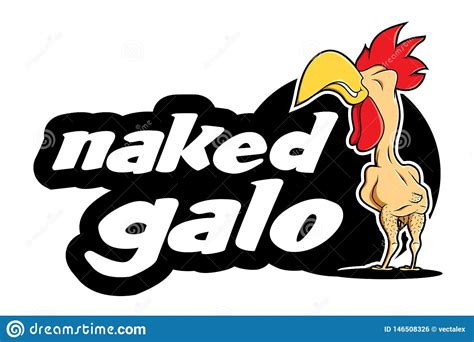 Funny Naked Rooster Chicken Logo Food Farm Industry Restaurant Mascot
