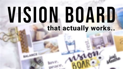 How To Create A 2021 Vision Board That Works Reflections Goal