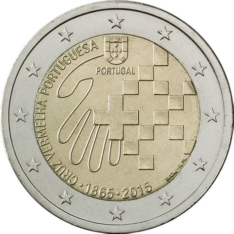 Portugal 2 Euro 2015 150 Years Portuguese Red Cross Eur28280