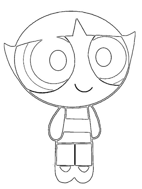 Powerpuff Girls Z Buttercup Coloring Pages