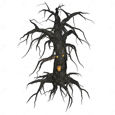 Krw Creepy Tree Stock Illustration Illustration Of Halloween 31295198