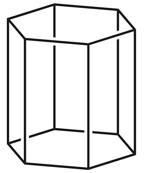 This Picture Features A Hexagonal Prism A Hexagonal Prism Is A