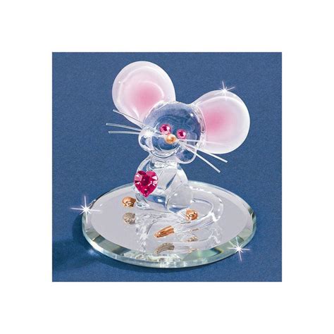 Glass Too Cute Mouse Glass Baron Collectibles And Ts — Fairyglen Store