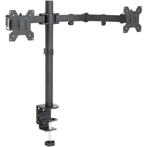 Vivo Dual Lcd Monitor Desk Mount Stand Heavy Duty Fully Adjustable Fits