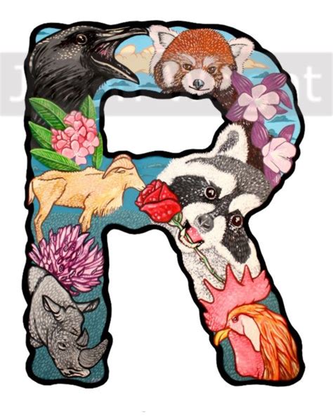 Animals Starting With Letter R - Inside Came