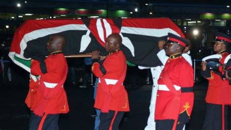 Mwili Wa Lucy Kibaki Wawasili Kenya Bbc News Swahili