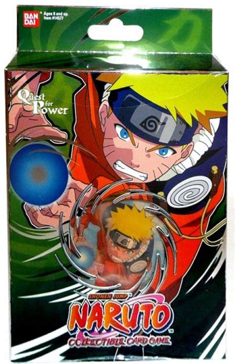 Naruto Trading Card Game Quest For Power Naruto Theme Deck Green Bandai