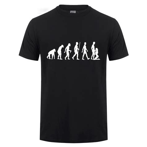 Evolution Sucks T Shirt Blasen Sex Blowjob Frau Party Men Funny