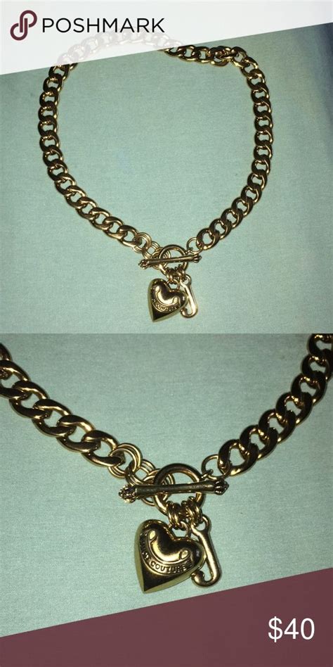 Juicy Couture Banner Heart Starter Necklace Juicy Couture Jewelry