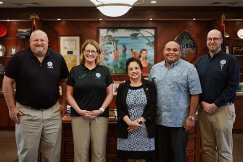 Governor And Lt Governor Meet With Fema Administrator Deanne Criswell Governor Of Guam