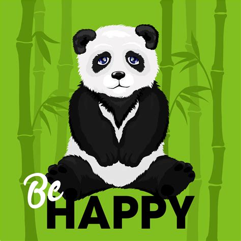 Illustration Of Sad Panda Bear 578952 Vector Art At Vecteezy