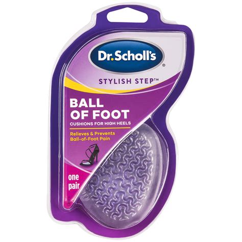 Dr Scholls Stylish Step Ball Of Foot Cushions For High Heels 1 Pair
