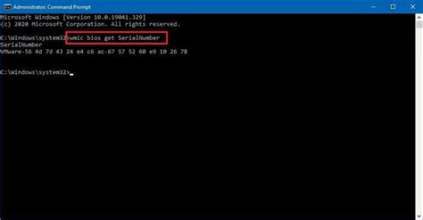 How To Find The Computer Serial Number In Windows 10
