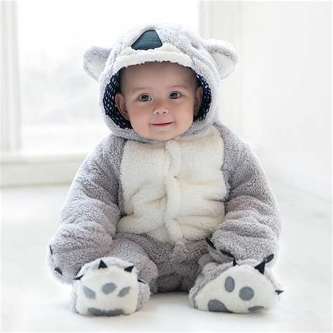 High Quality Newborn Baby Rompers Cotton Infant Toddler Winter Warm