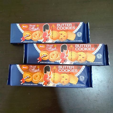 Biskuit Monde Butter Cookies Kukis Mentega 90 Gr 1 Packbiskuit