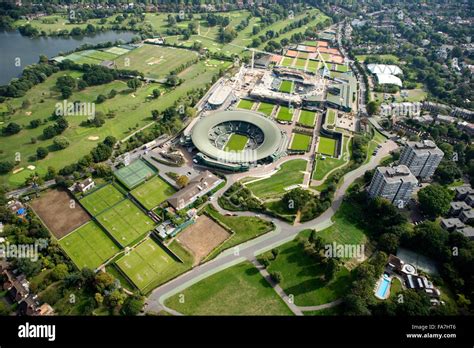 All England Lawn Tennis And Croquet Club Wimbledon London An Aerial