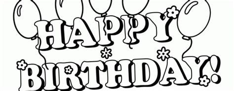 Is it baby's 1st birthday? Happy Birthday Coloring Pages | Free download on ClipArtMag