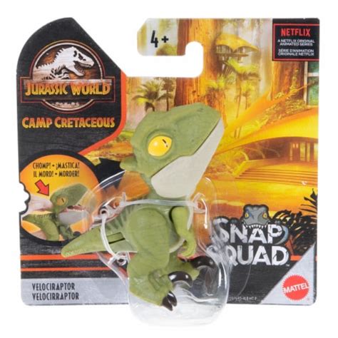 Mattel® Jurassic World Camp Cretaceous Velcriraptor Action Figure 1 Ct