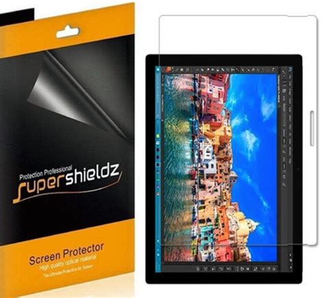 3x Supershieldz Clear Screen Protector Saver For Microsoft Surface Pro