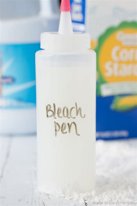 Maybe you would like to learn more about one of these? Diy Bleach Pen - Made To Be A Momma