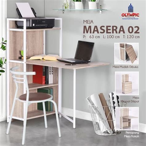 Kayu merupakan salah satu bahan bangunan yang masih sangat vital karena digunakan dalam berbagai hal. Olympic Masera 02 Meja Kayu Lipat Rangka Besi Kerja Kantor ...