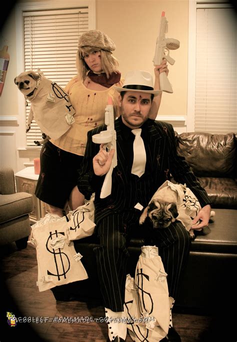 Bonnie And Clyde Couple Costume The Final Showdown