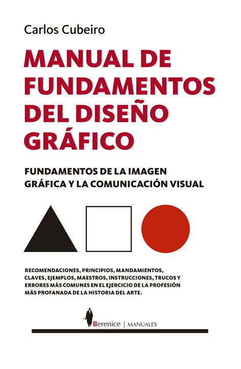 Manual De Fundamentos Del Diseño Gráfico Cubeiro Carlos Libro En
