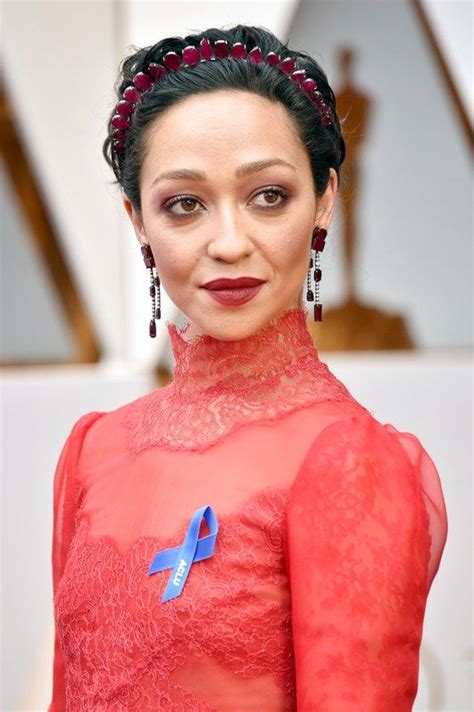 Ruth Negga Took The Matchy Matchy Look To The Next Level By