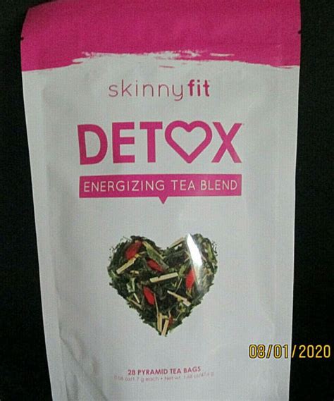 Skinny Fit Detox Energizing Tea Blend W Superfoods 28 Bags Skinnyfit