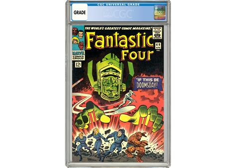 Marvel Fantastic Four 49 1st Full App Of Galactus Comic Book Cgc