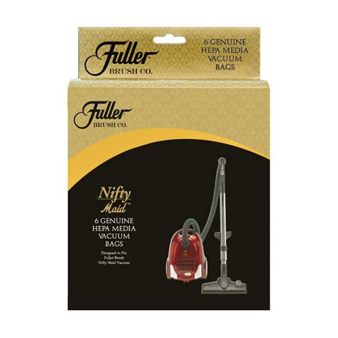 fuller brush nifty maid and tiny maid hepa media bags fnh 6 a to z vacuum