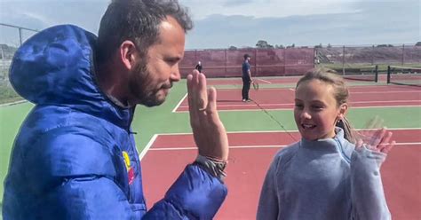 A Year After Fleeing Ukraine Babe Tennis Prodigy Embraces Her New North Bay Home CBS San