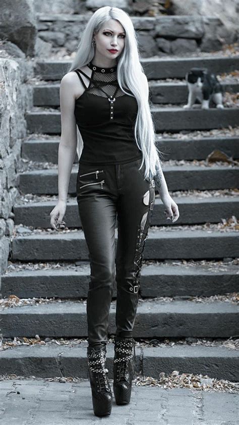 pin by spiro sousanis on lisa blonde goth gothic outfits fashion