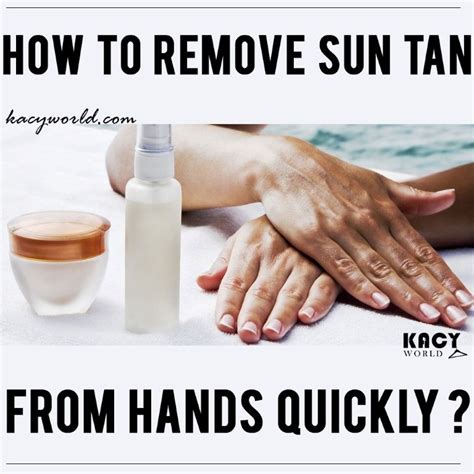 Easy Ways To Remove Tan From Feet And Legs Quickly Kacyworld Tan