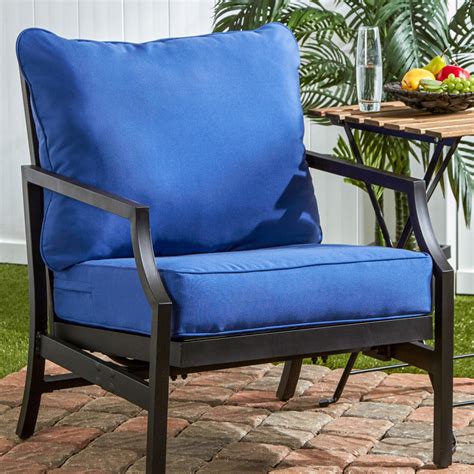 Greendale Home Fashions Outdoor Solid Deep Seat Cushi