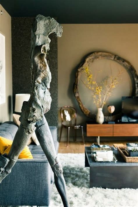 12 Rooms That Showcase Sculpture Elle Decor Decor Interior Design