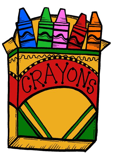 Crayon Clip Art A Colorful Collection For Various Creative Projects