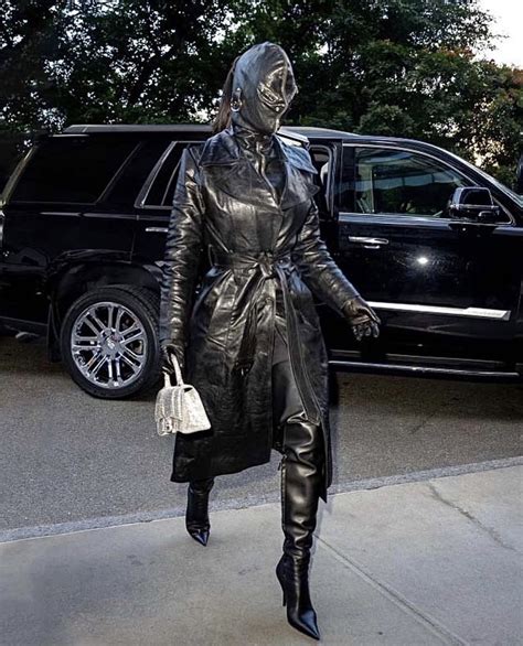 Kim Kardashian Is Kinky In Fetish Leather Mask In Nyc