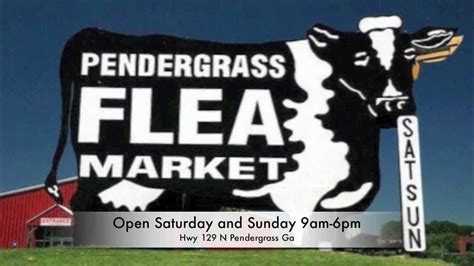 Pendergrass Flea Markettv30 Youtube