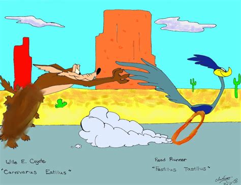 Wile E Coyote And Road Runner By Nightangelworks On Deviantart Road Runner Looney Tunes