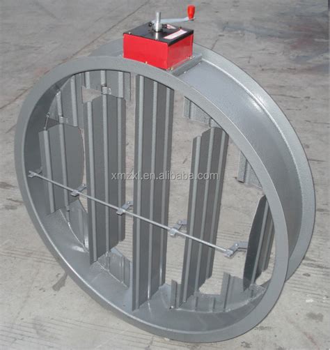 Manual Or Electric Round Fire Damper For Hvac System In Good Quality